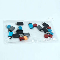 OTG Adapter Pack (20) – Type C, Micro USB & Pouch | PHOBIA