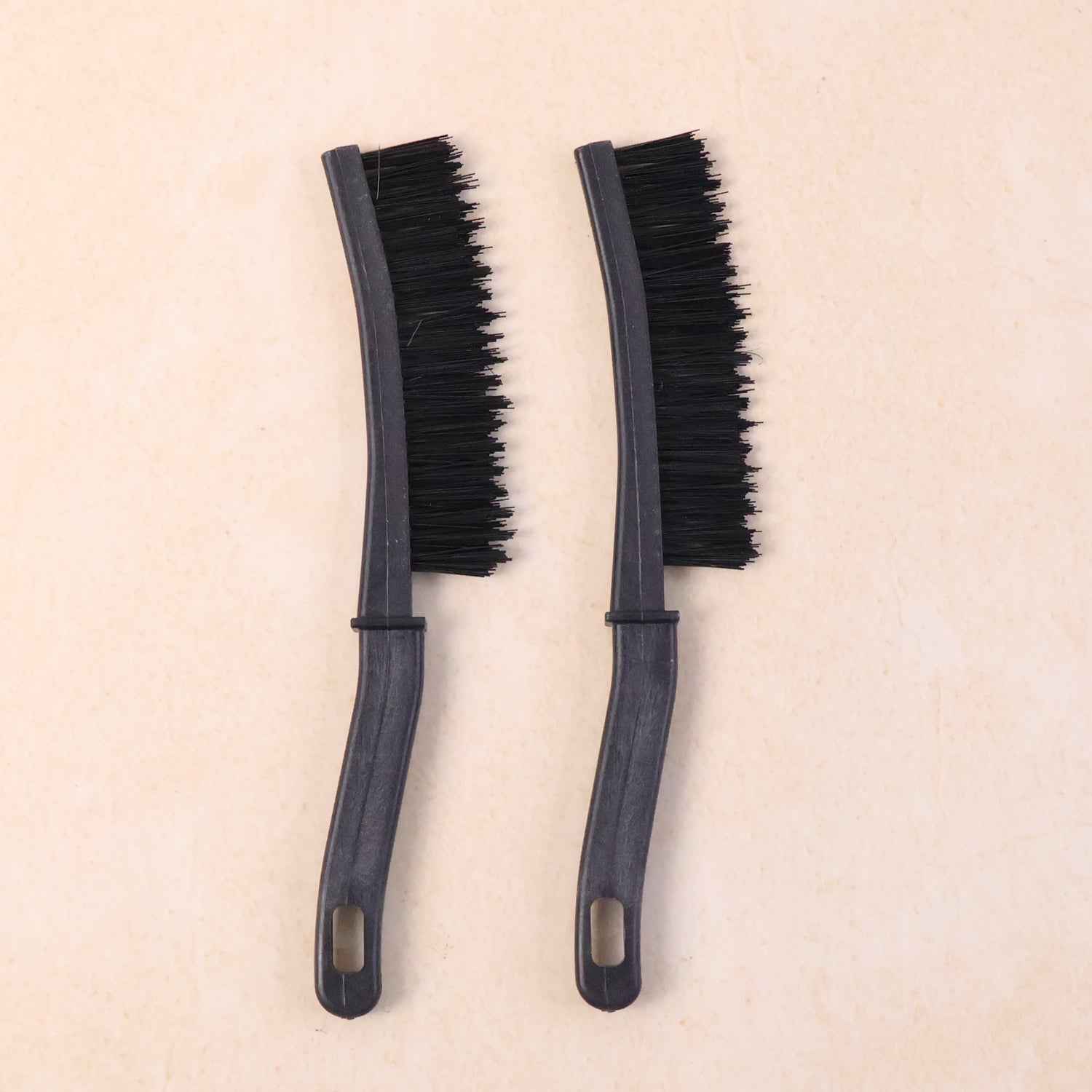 Long Handle Corner Cleaning Brush – Stiff Bristle 2 Pc Set