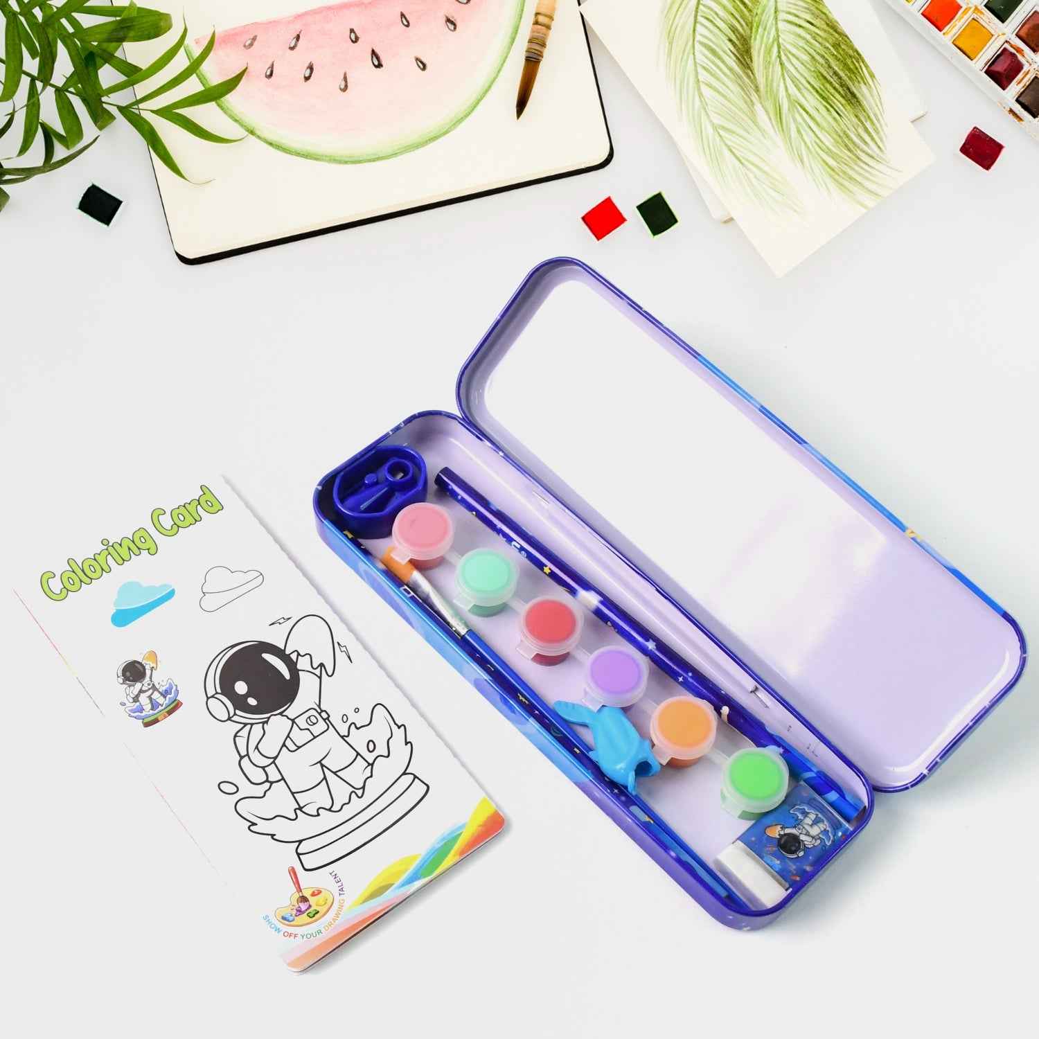 Space Theme Kids Stationery Set – Creative Art & Learning Kit