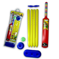 Plastic Cricket Set – Complete Kit for Kids | Colorful Creations