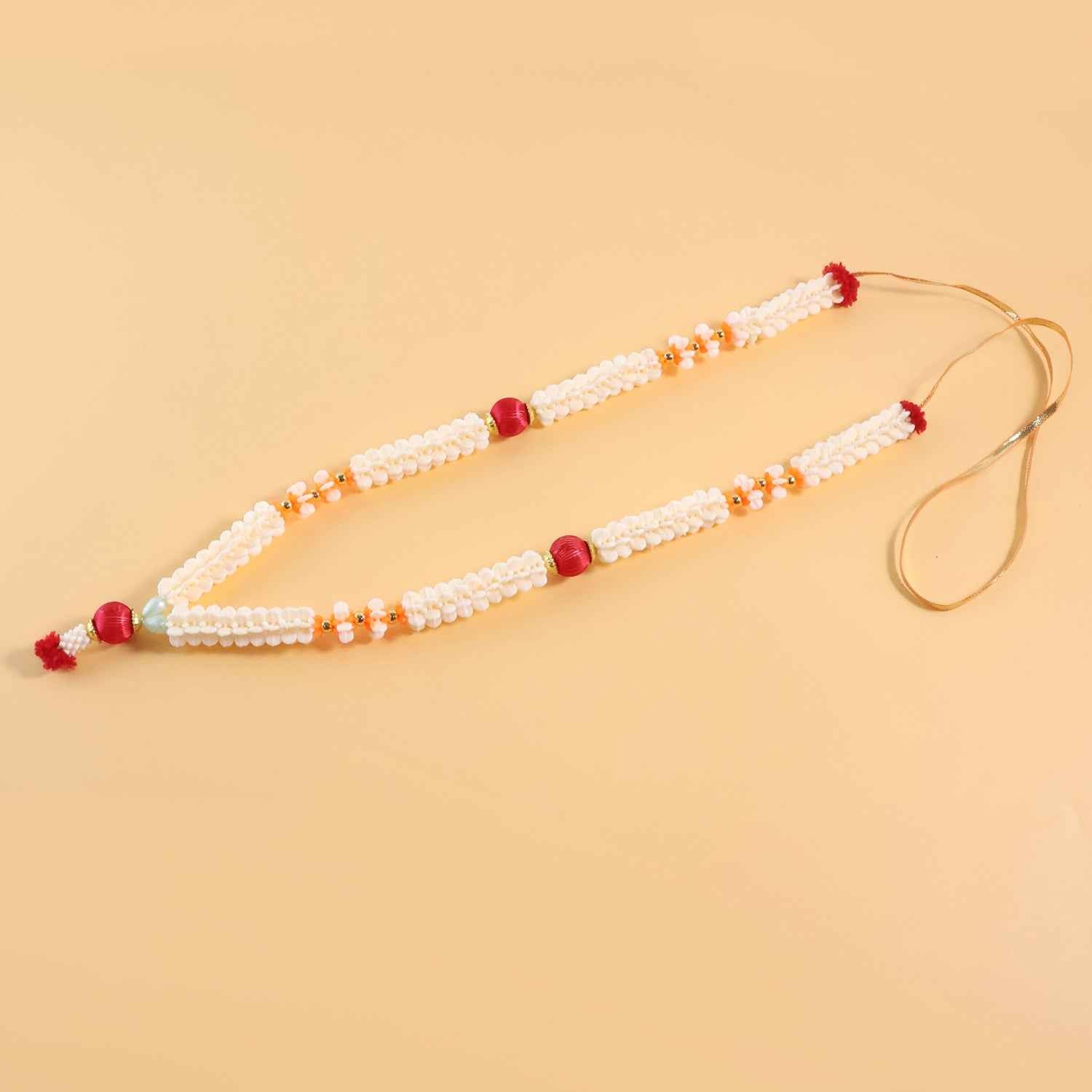Pooja Gajra Garland – Traditional Floral Decorative Accessory