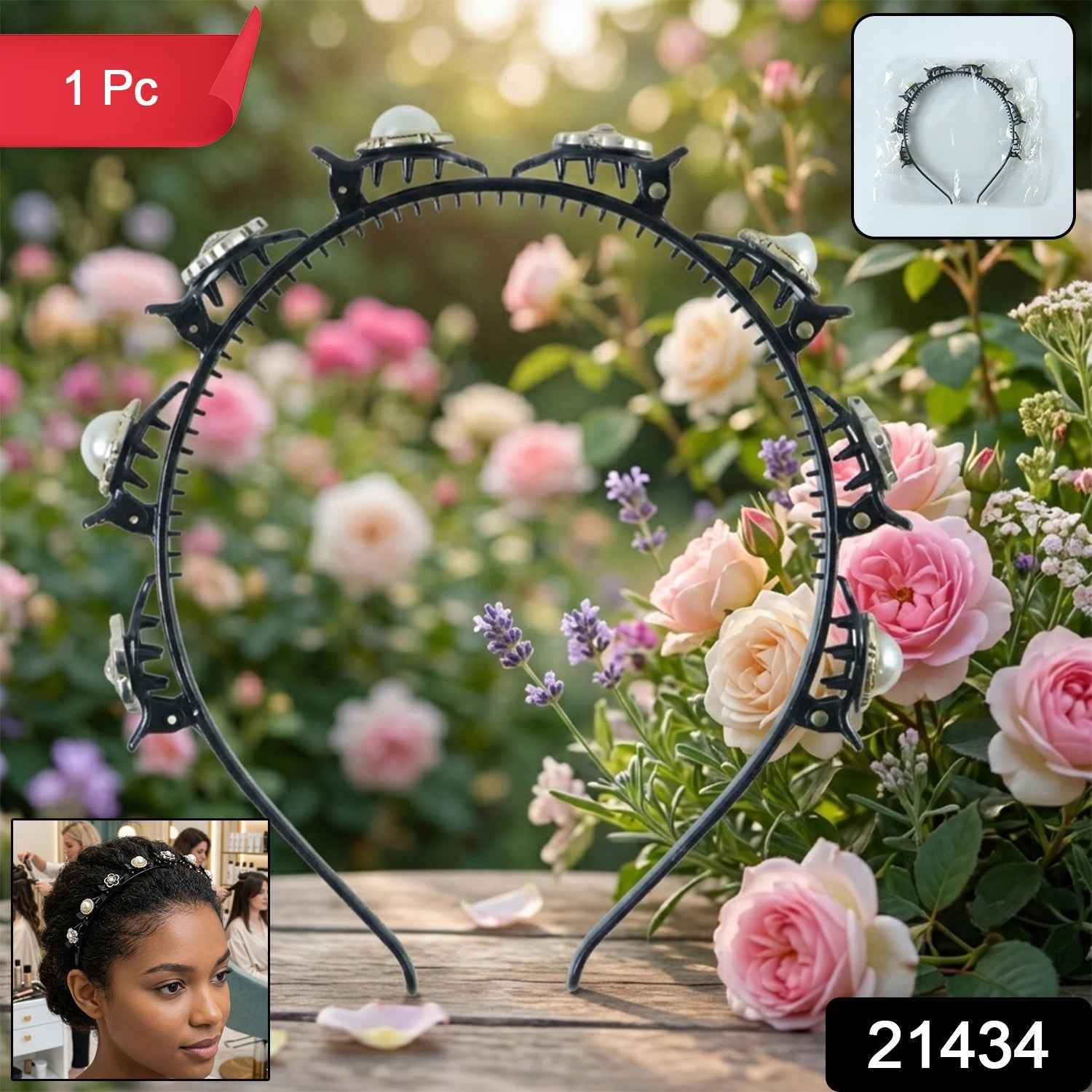 Pearl Headband – Elegant & Stylish Hair Accessory for Women