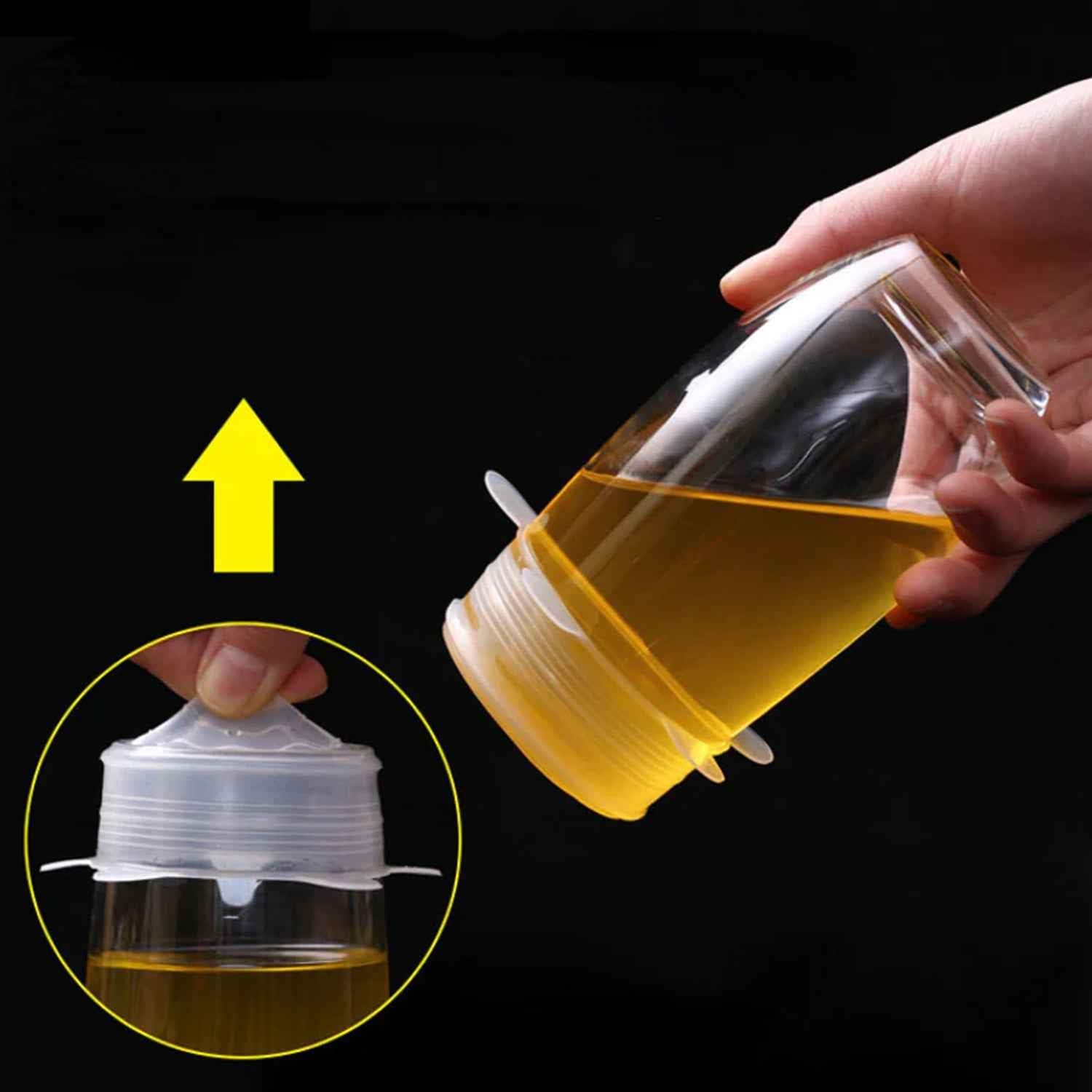 Reusable Silicone Food Covers – Stretchable Flexible Lids Set of 6
