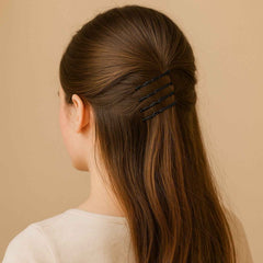 Small Black Bobby Pins – Strong Non-Slip Hair Clips, 36 Pc