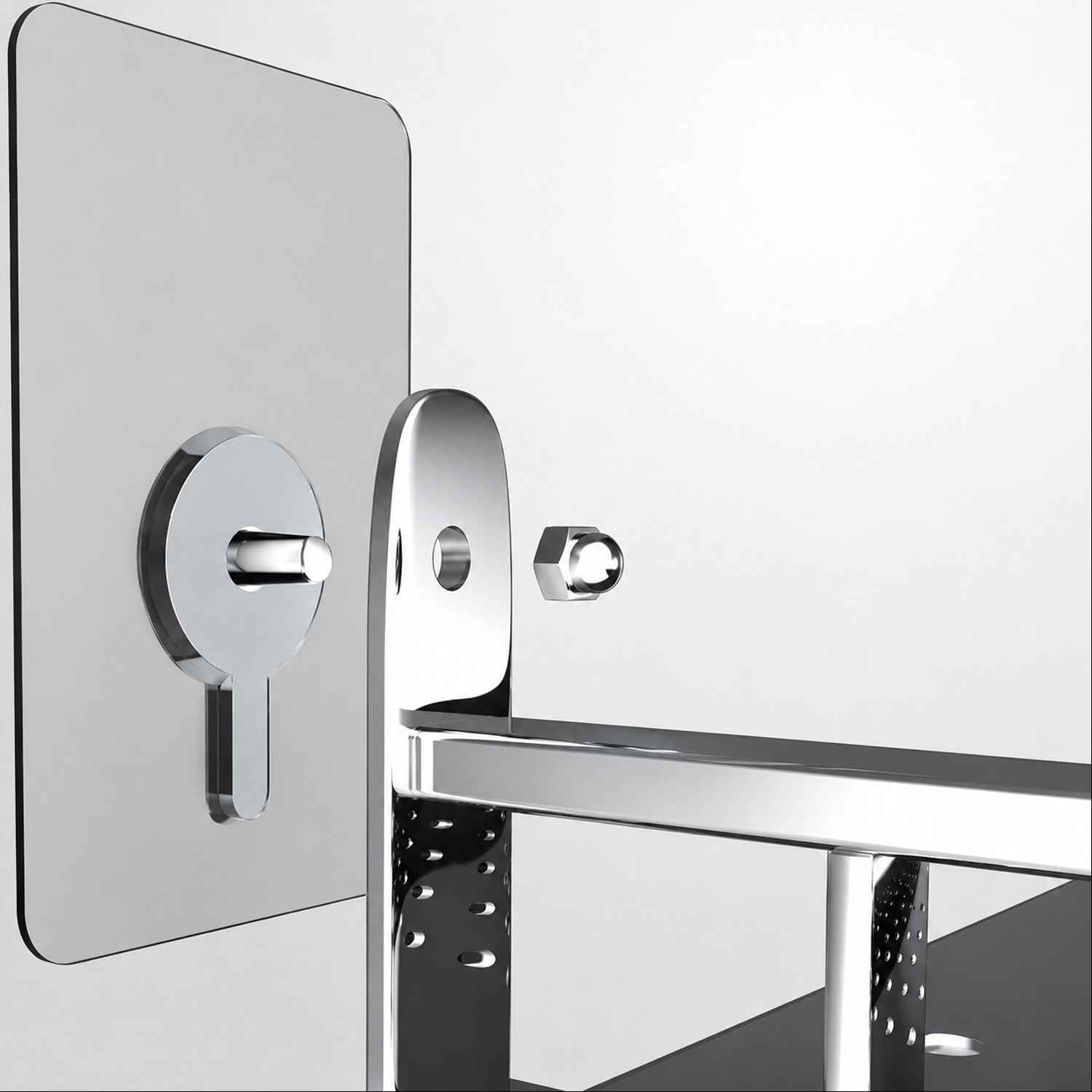 Adhesive Plastic Wall Hooks Ð Strong Hold & Reusable 10 Pc Set