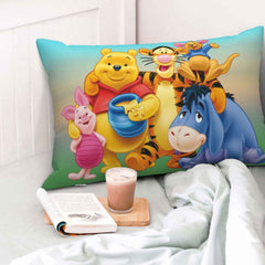 Kids Plush Pillow – Soft Cartoon Cushion 40x25 cm for Comfort