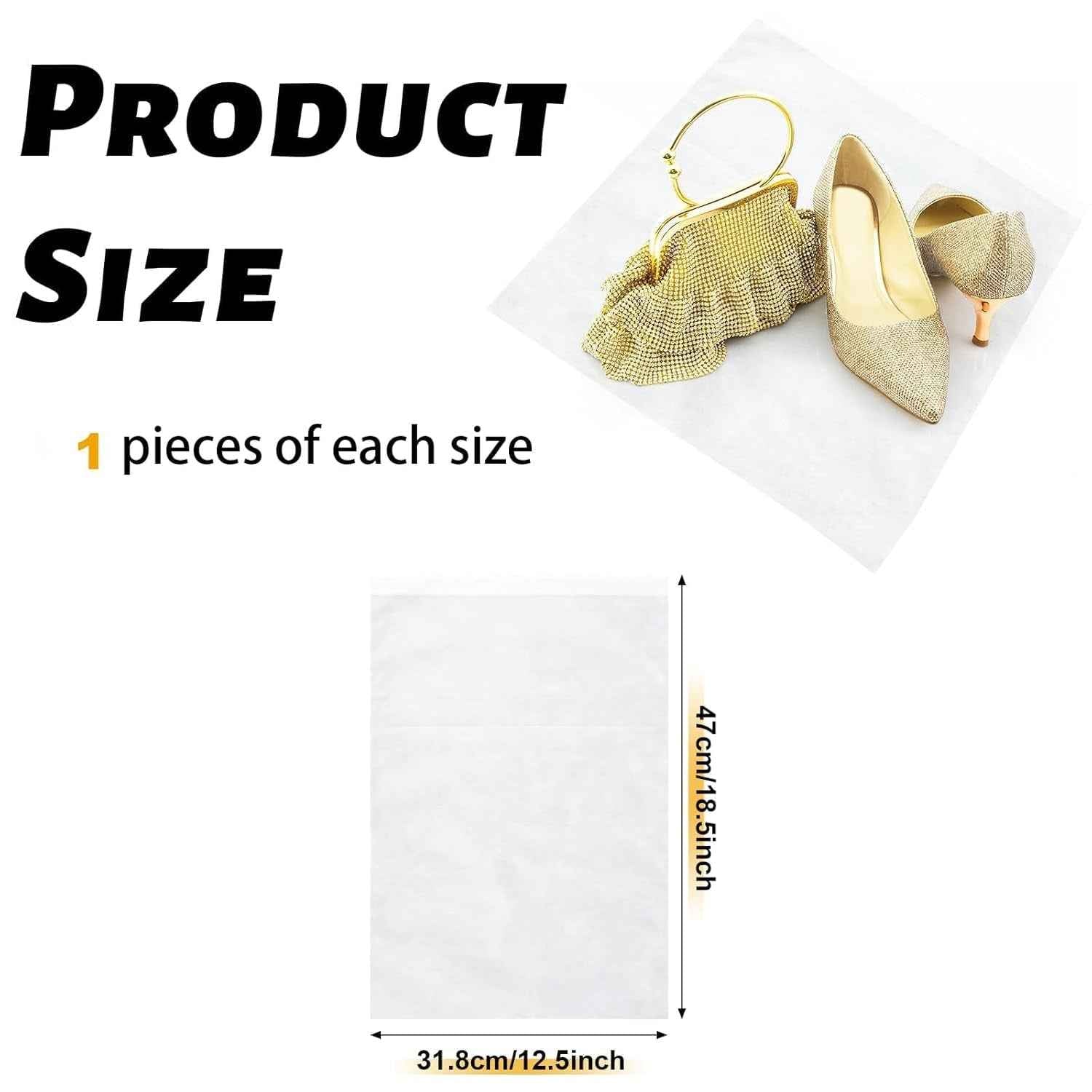 Non-Woven Shoe Storage Bag – Breathable & Dustproof Protection