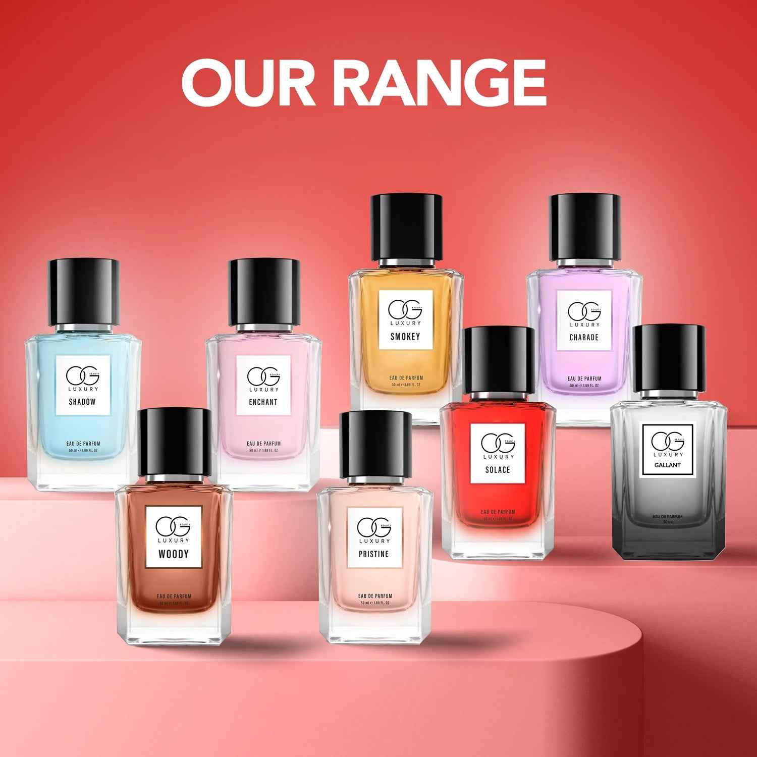 Luxury Solace Eau De Parfum – Long Lasting 50ml for Women