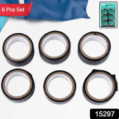 General Electrical Tape – Durable PVC Insulation, 6 Rolls Set