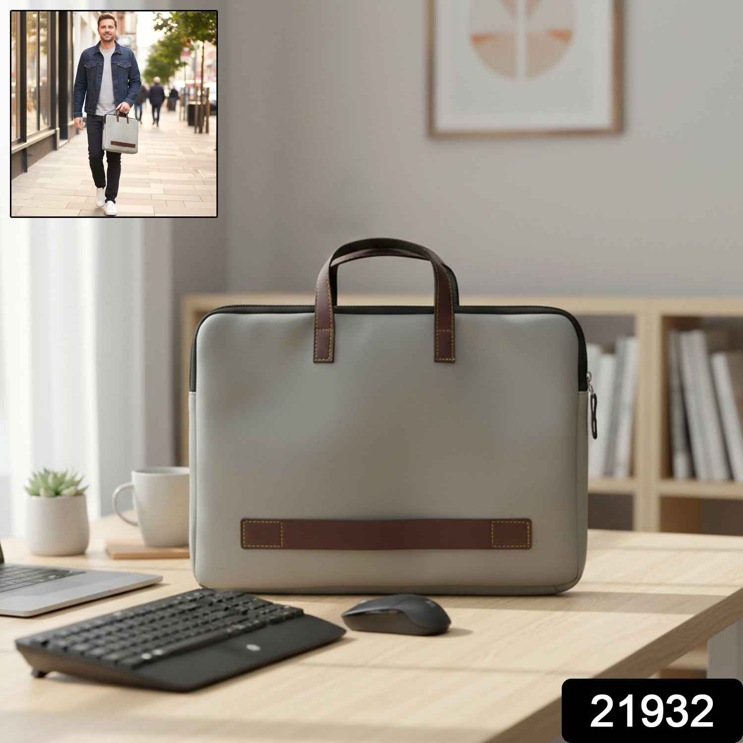Professional Business Carry Bag for Laptop & Documents – Sleek & Durable
