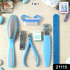 7 In 1 Pedicure Manicure Kit – Complete Foot & Nail Care Set