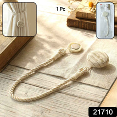 Magnetic Curtain Tieback – Stylish No-Drill Curtain Holder