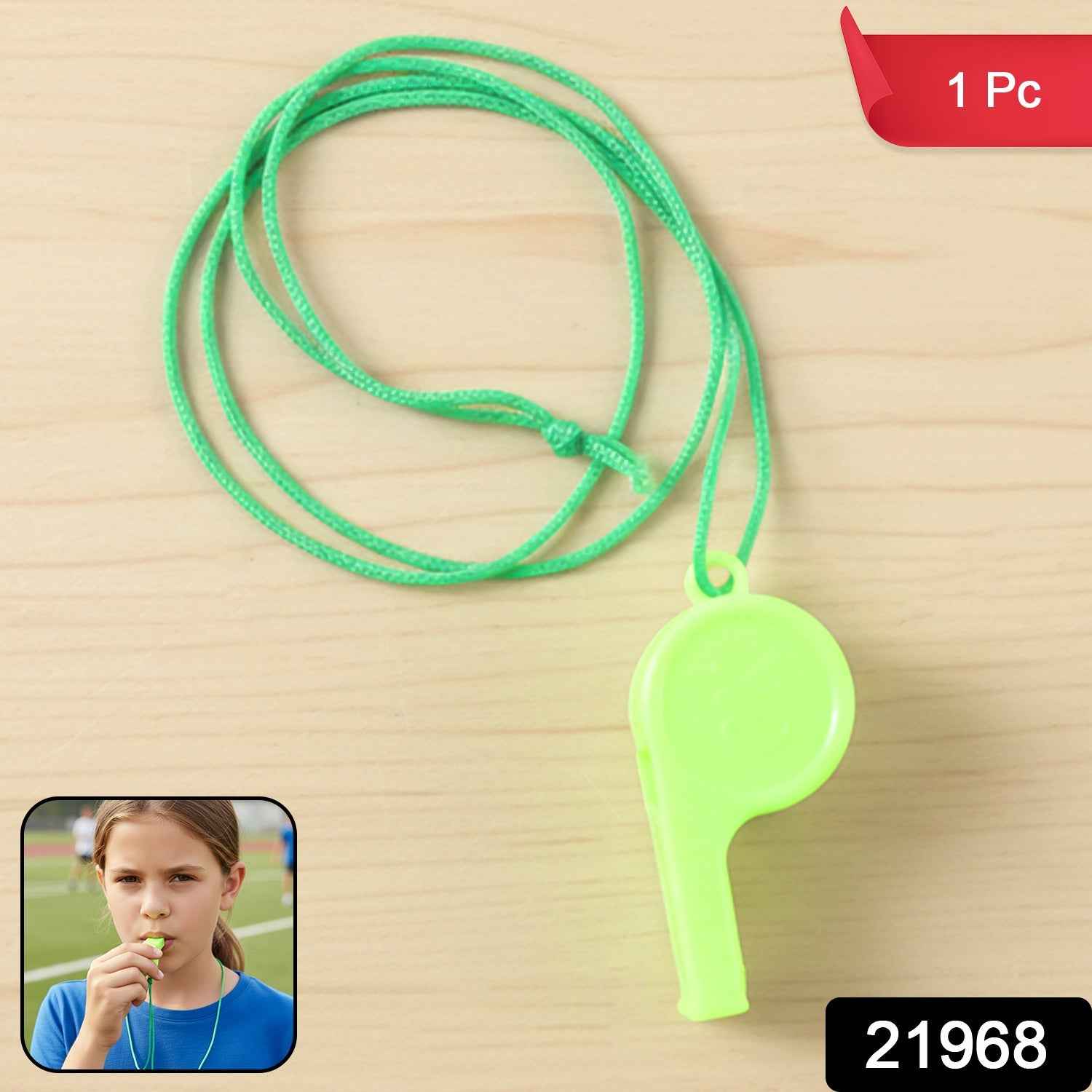 Plastic Sports Whistle – Loud and Durable Safety Signal