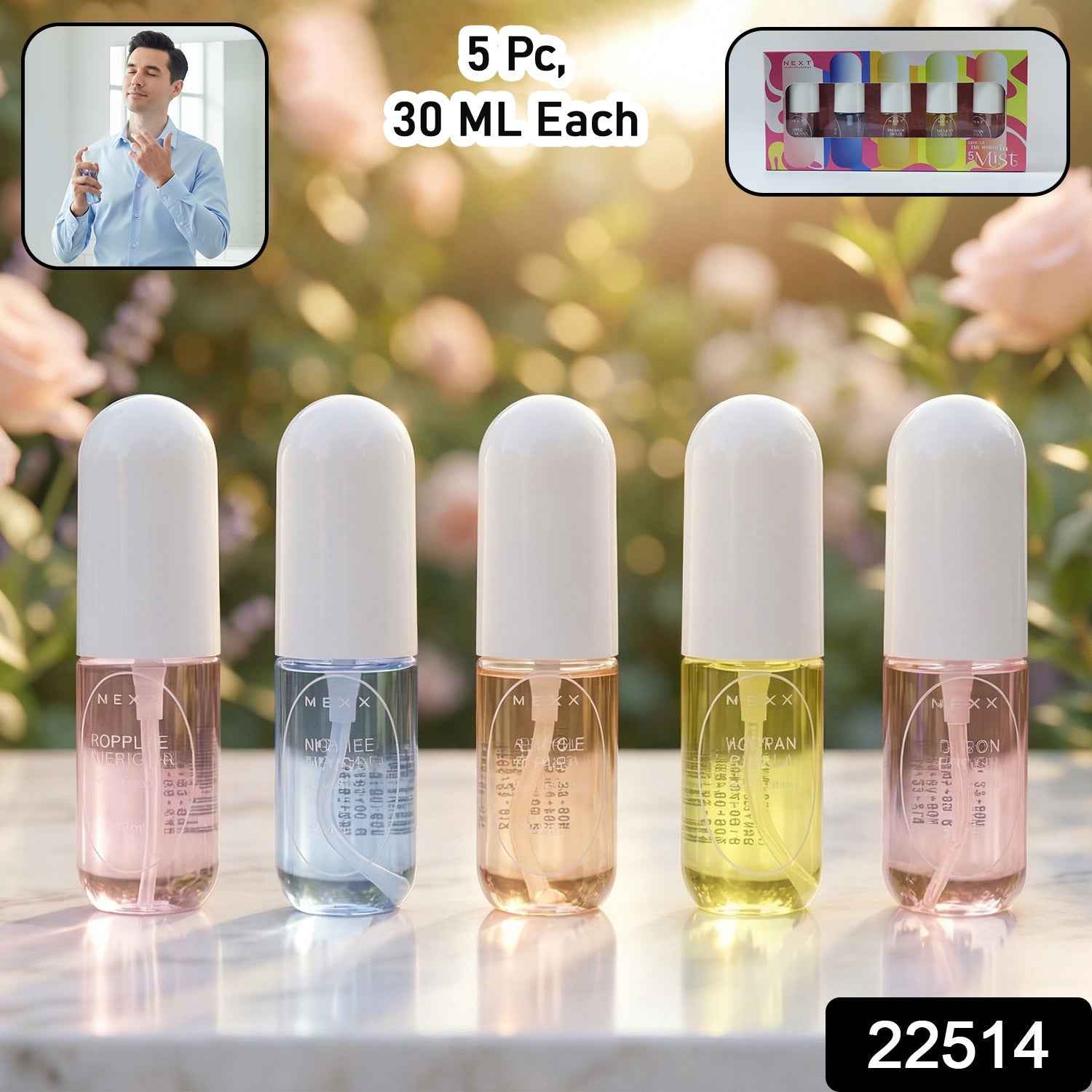 Mini Perfume Set – Luxury Fragrance Collection for Travel & Gifting