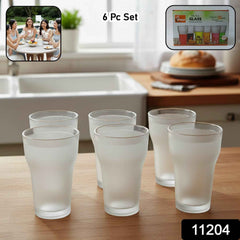Unbreakable Plastic Drinking Water Glass – Durable & Reusable Set