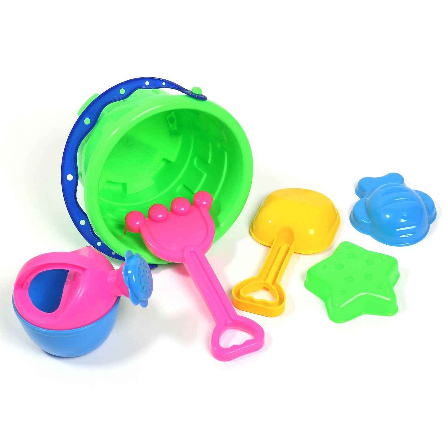 Beach Sand Castle Toy Set – 6 Pcs Kids Summer Play | Action Legion
