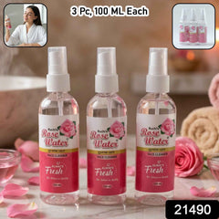 Rose Water Face Spray Set – Hydrating & Refreshing Skincare