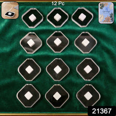 Jewellery Storage Box Set – 12 Pc Soft Cushion Display