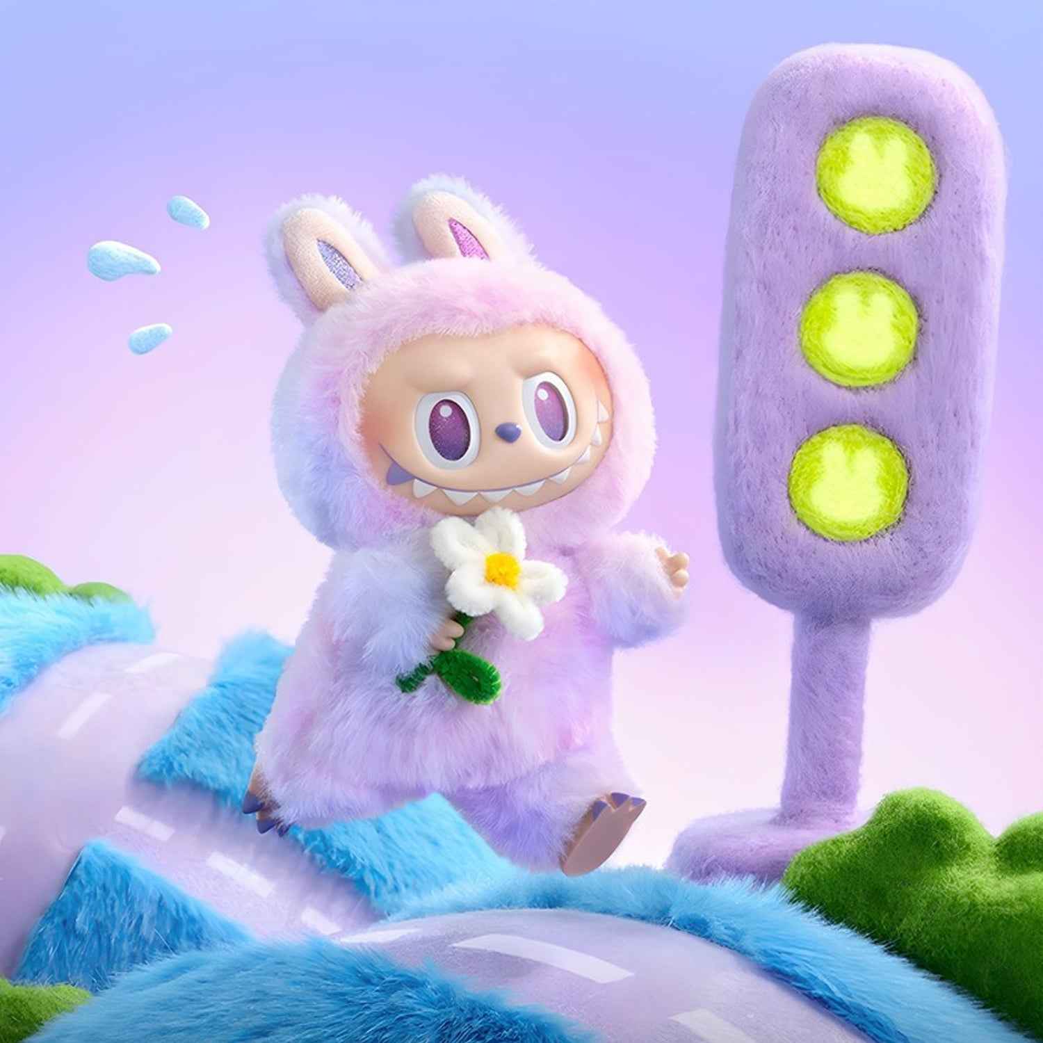 Plush Keychain – Soft Cartoon Animal Toy for Bags