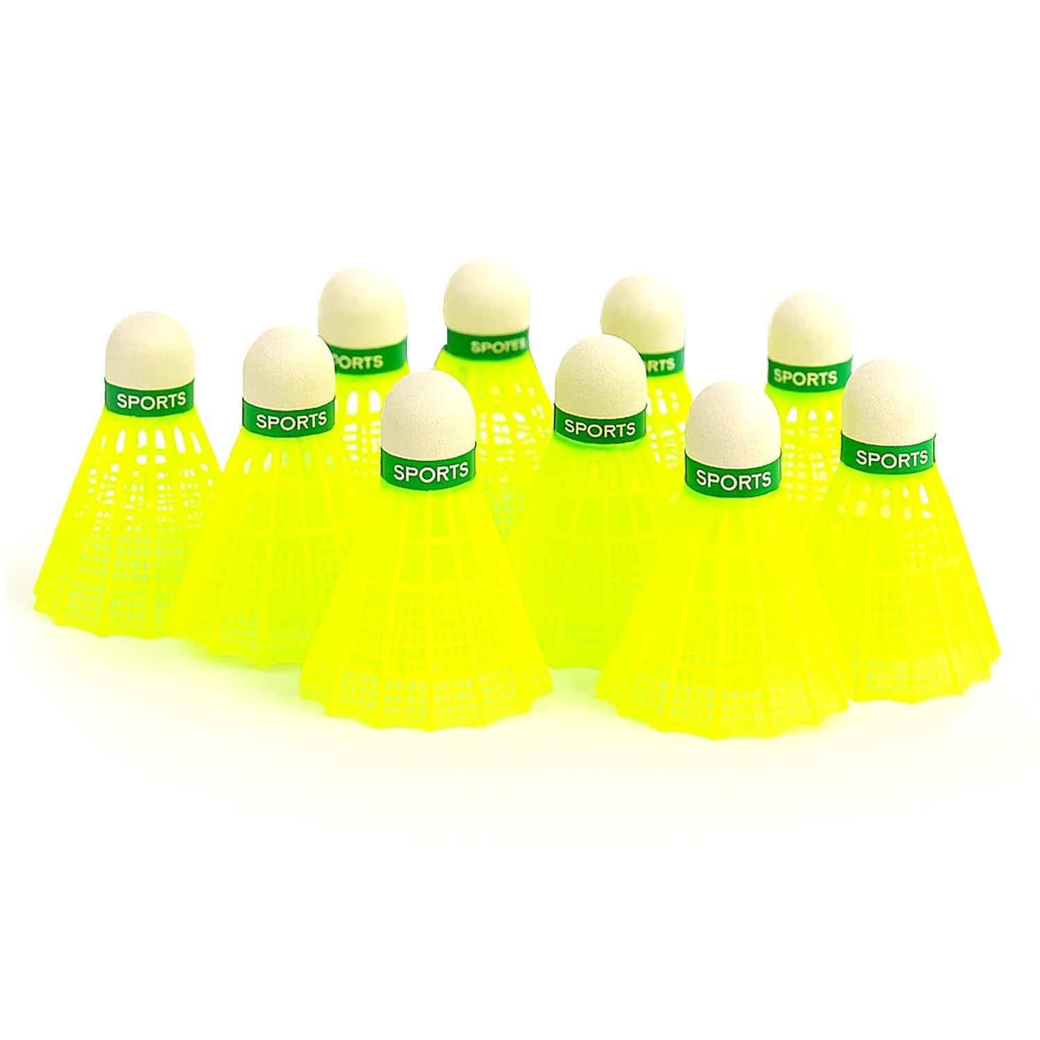 Badminton Shuttlecock Set – Durable Nylon Flight & Control