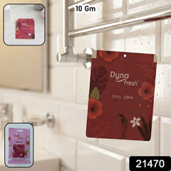 Rosy Dew Hanging Air Freshener – Long-lasting floral fragrance