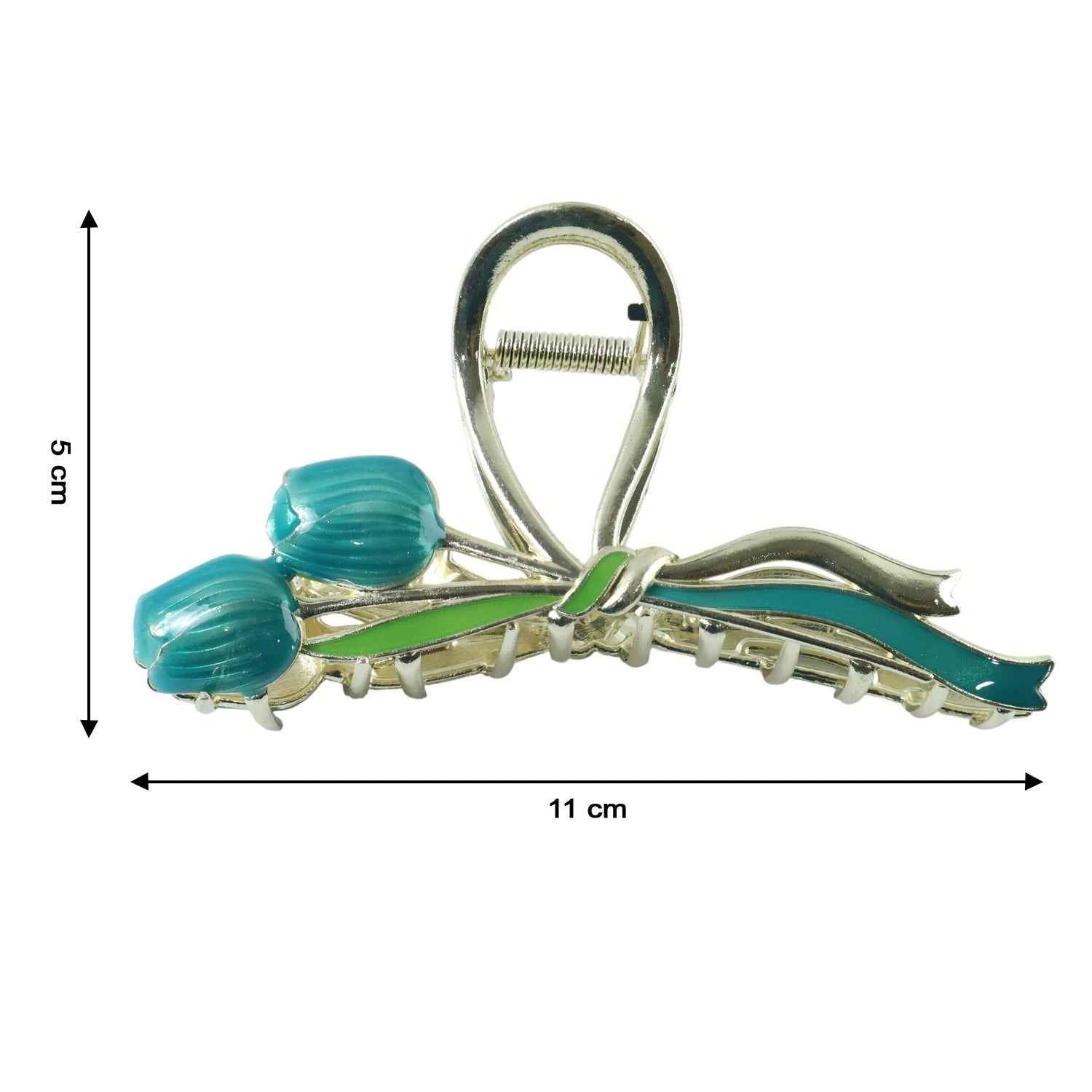 Hair Claw Clip – Elegant Floral Design with Strong Grip