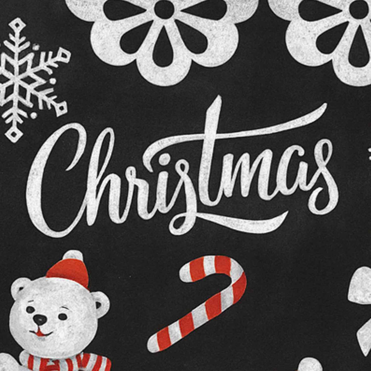 Christmas Wall Sticker – Vibrant 90x60 cm Festive Decor