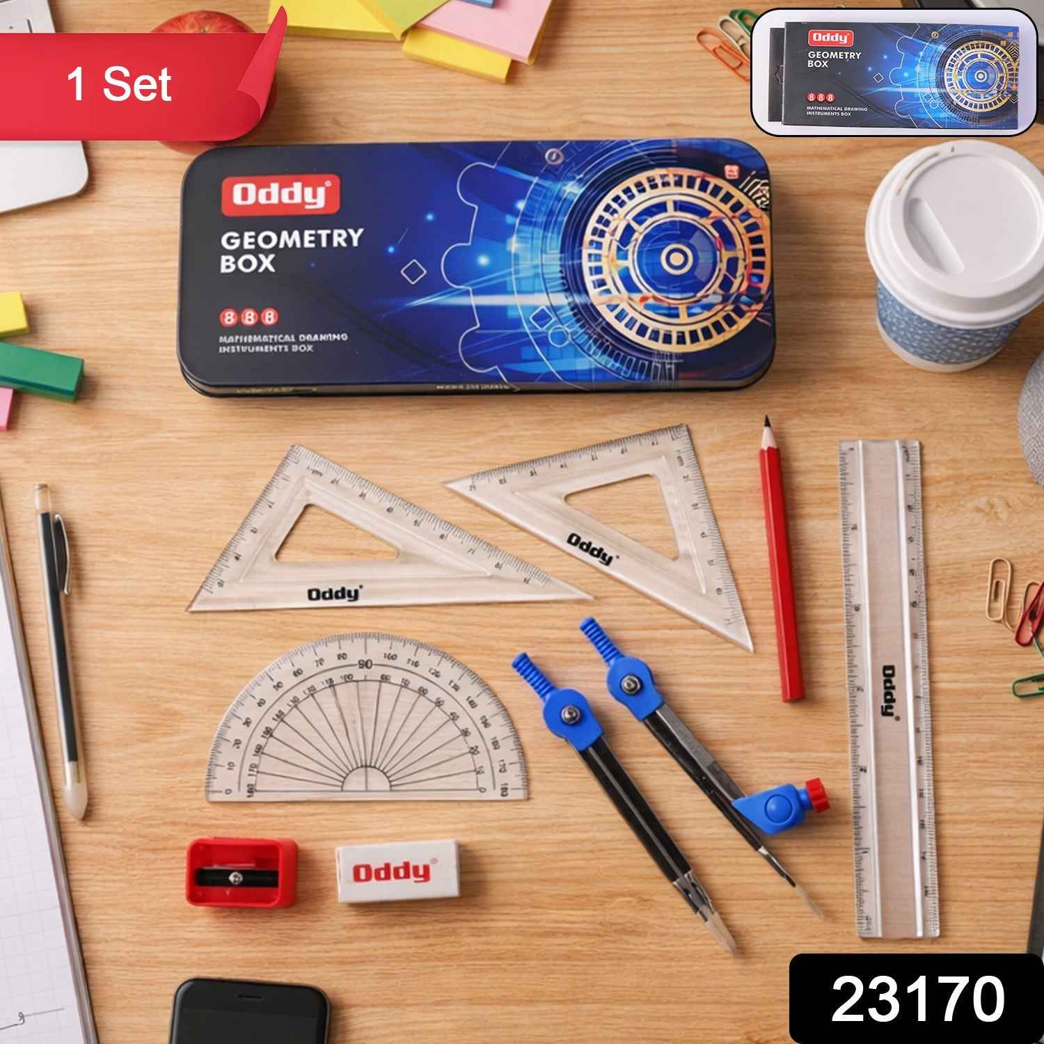 Geometry Box Set Ð Durable and Precise Instruments for Students