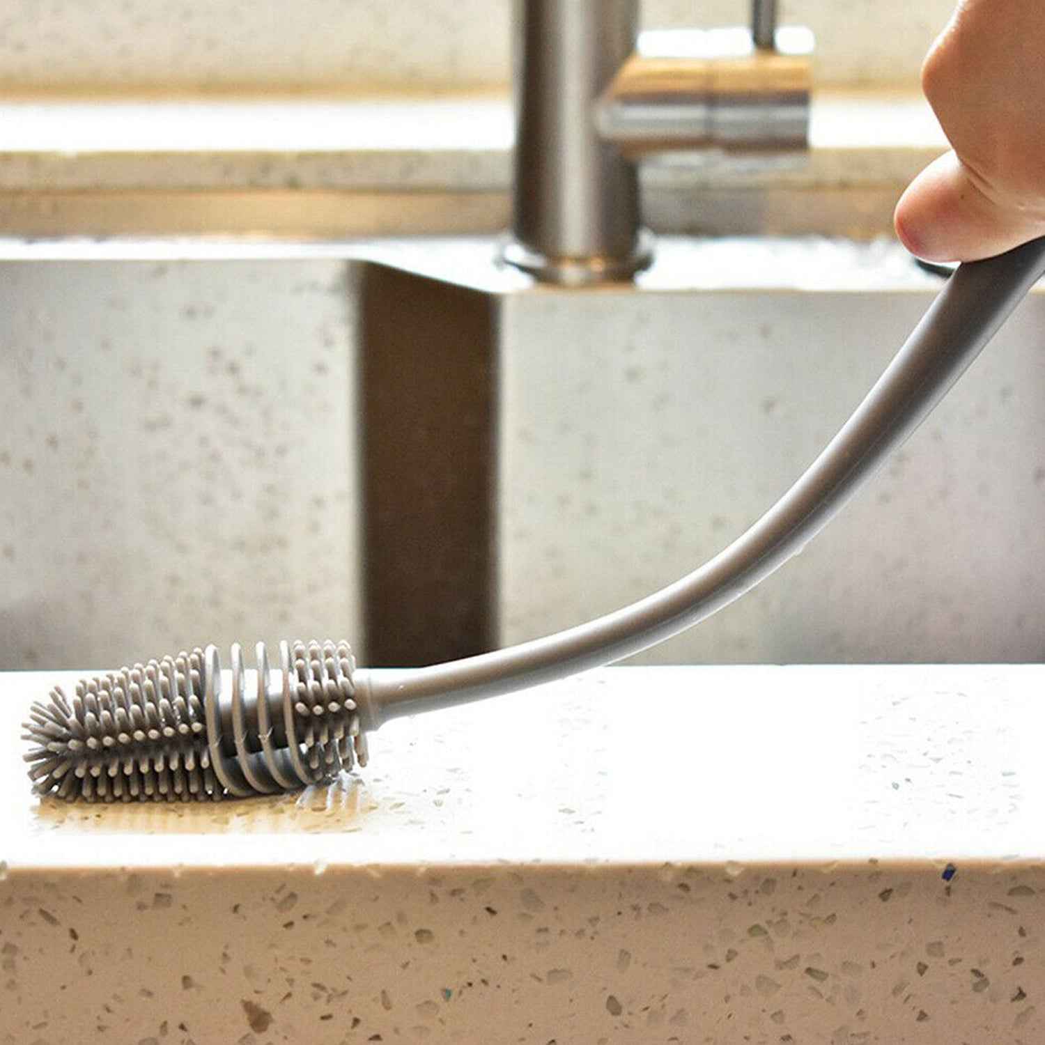 Bottle Cleaning Brush – Multipurpose Kitchen Tool | ToolMate Pro