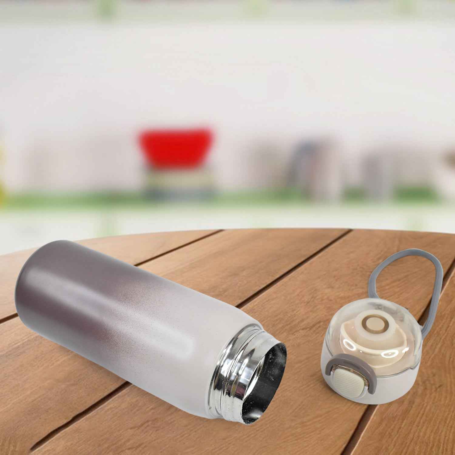 Stainless Steel Water Bottle 600ML – Leak-Proof & Reusable