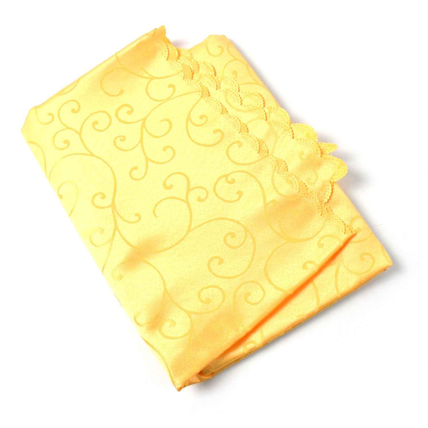 Reusable Polyester Table Cloth – Thick, Waterproof, and Washable (160×140 cm)