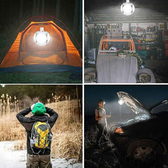 Solar Camping Light – USB Rechargeable Emergency LED | Quickslice