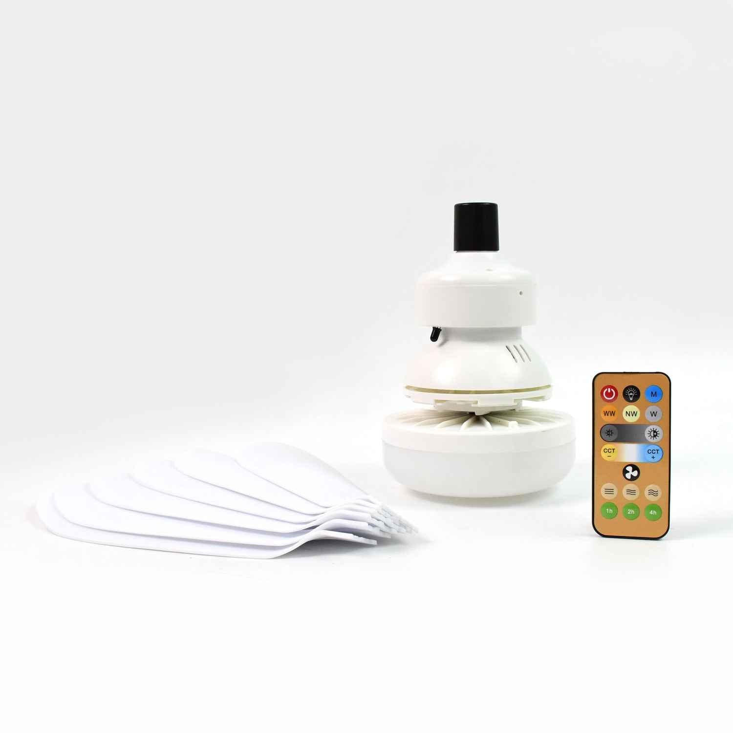 LED Ceiling Fan – Remote Control, Triple Light | Indo Glow