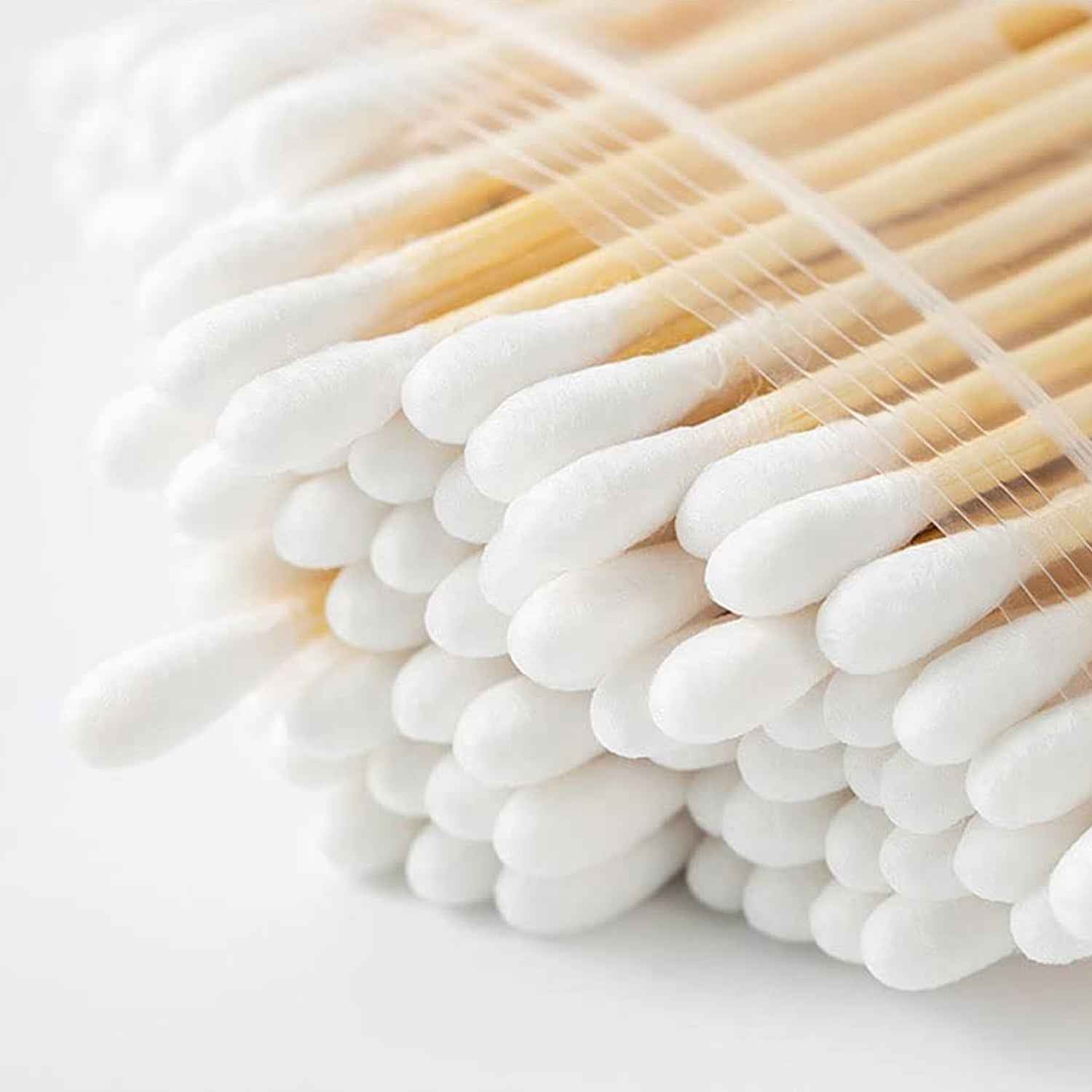 Bamboo Cotton Swabs – Eco-Friendly 20-Pack | Happy Bathers