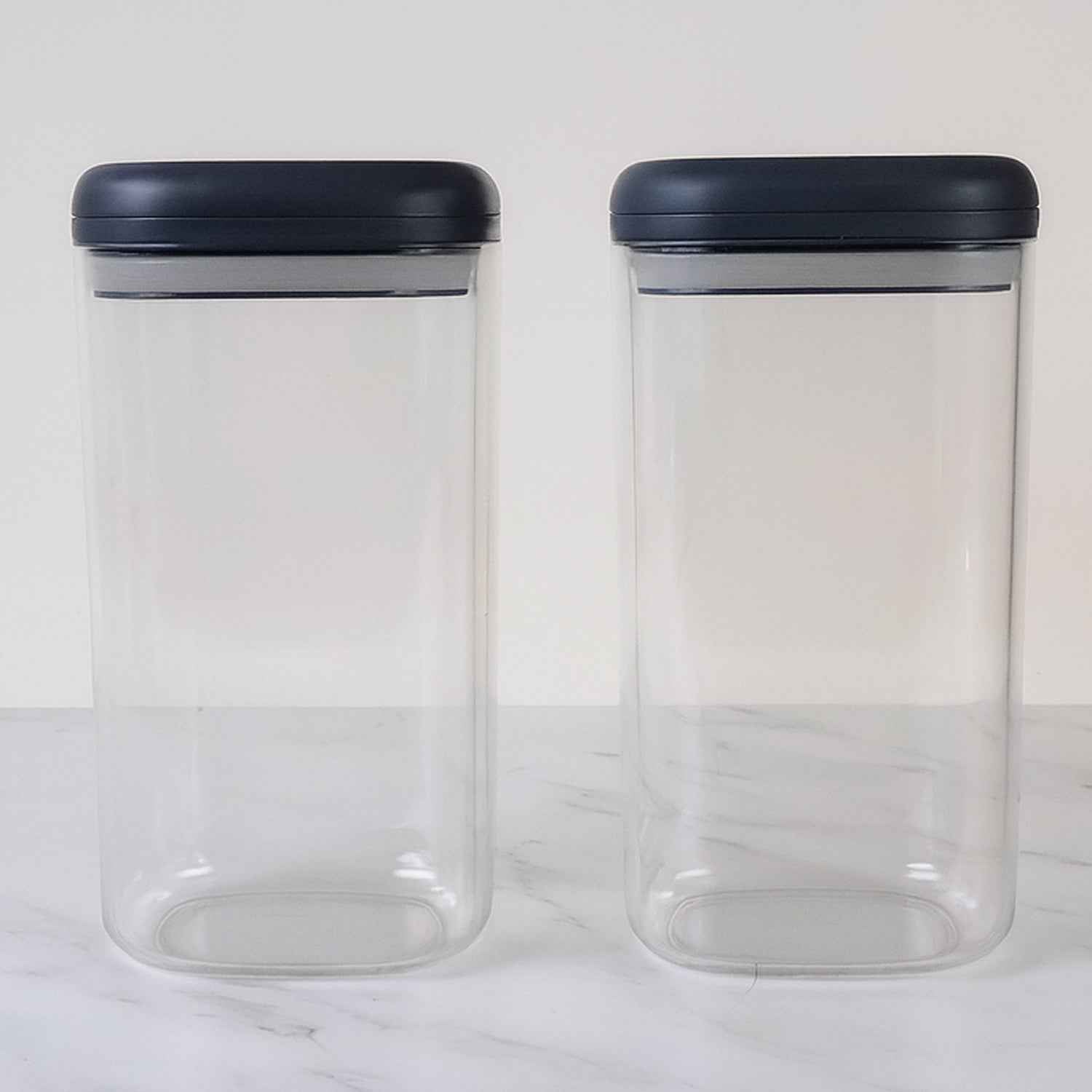 Airtight Kitchen Storage Containers – 2 Pc Set, 1500 ml Each