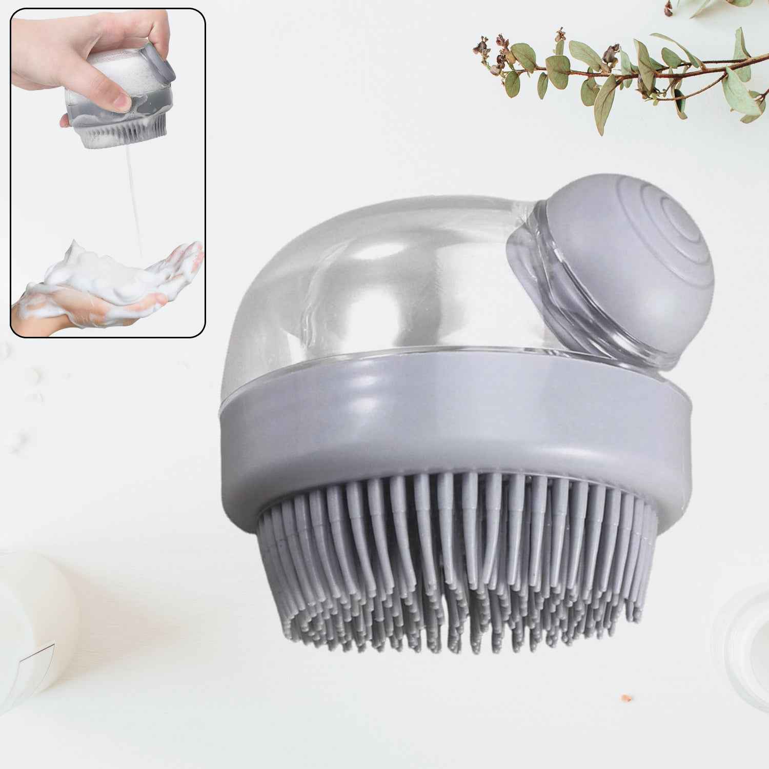 Head Scalp Massager – Soft Silicone Brush for Hair Growth