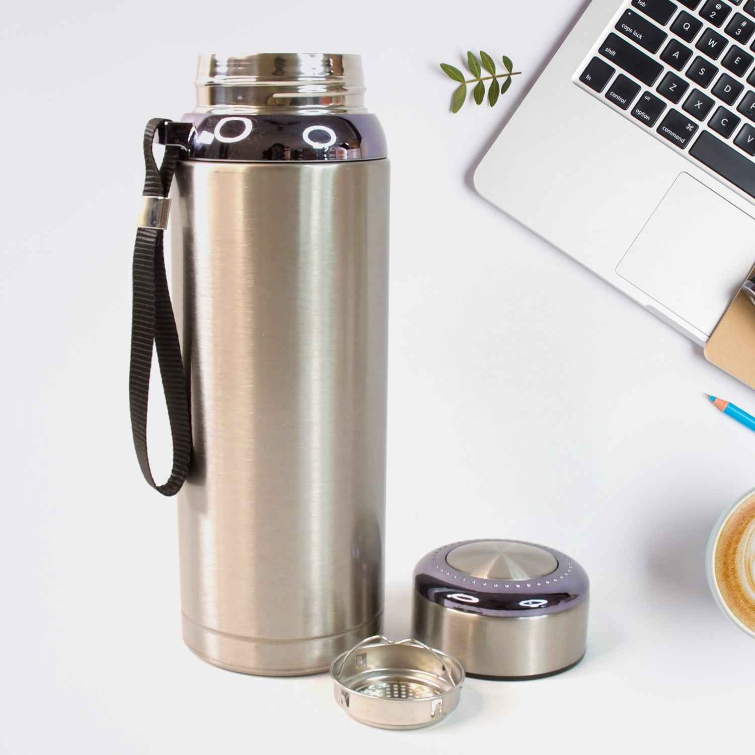 Stainless Steel Water Bottle 800ml Insulated Leak-Proof | hydrozilla