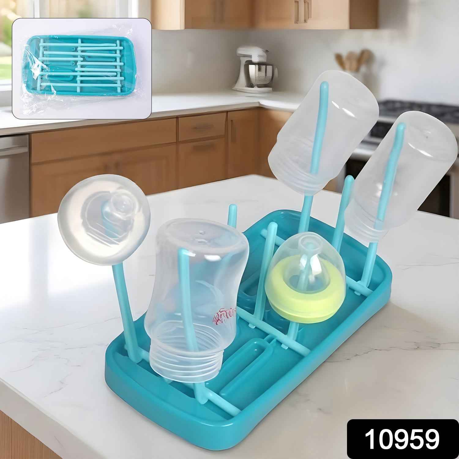 Baby Feeding Bottle Drying Rack – Compact & Hygienic Design