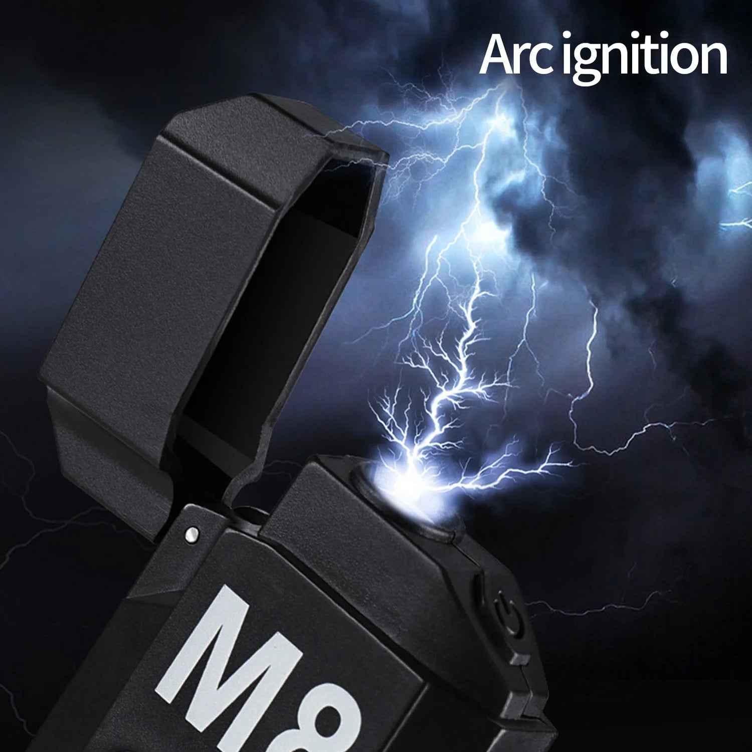 Mini torch lighter showcasing high brightness LED flashlight feature