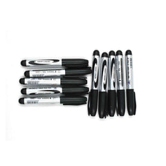 Permanent Black Marker (10 Pc) – Smooth Ink | InkGlow