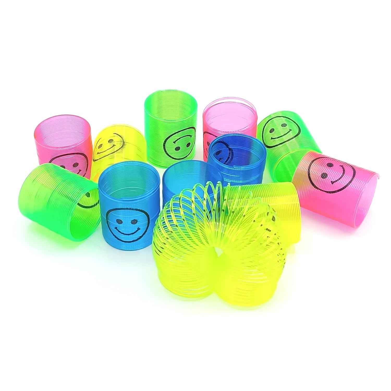 Slinky Spring Toy – Multicolor Fun Pack (12 Pcs) | Little Learners