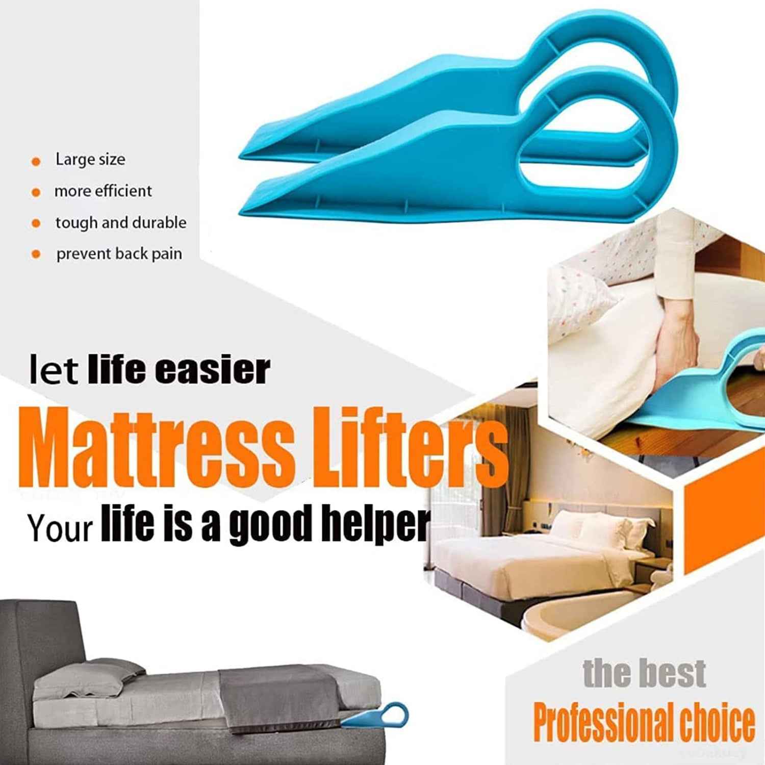 Mattress Lifter Tool – Easy Bed Making & Sheet Change | storenzo