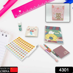 Cartoon Stationery Box – School Supplies Kit for Kids |
