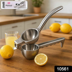 Aluminum Lemon Squeezer – Heavy-Duty Dual-Lever Juicer