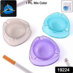 Unbreakable Plastic Ashtray Ð Stylish & Durable for Indoor & Outdoor Use