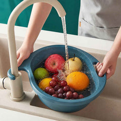 Kitchen Sink Drain Basket Ð Space-saving & Easy to Clean