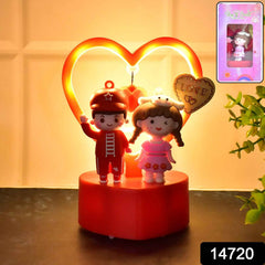 Romantic Couple Love Showpiece – Heart Frame Decor Gift