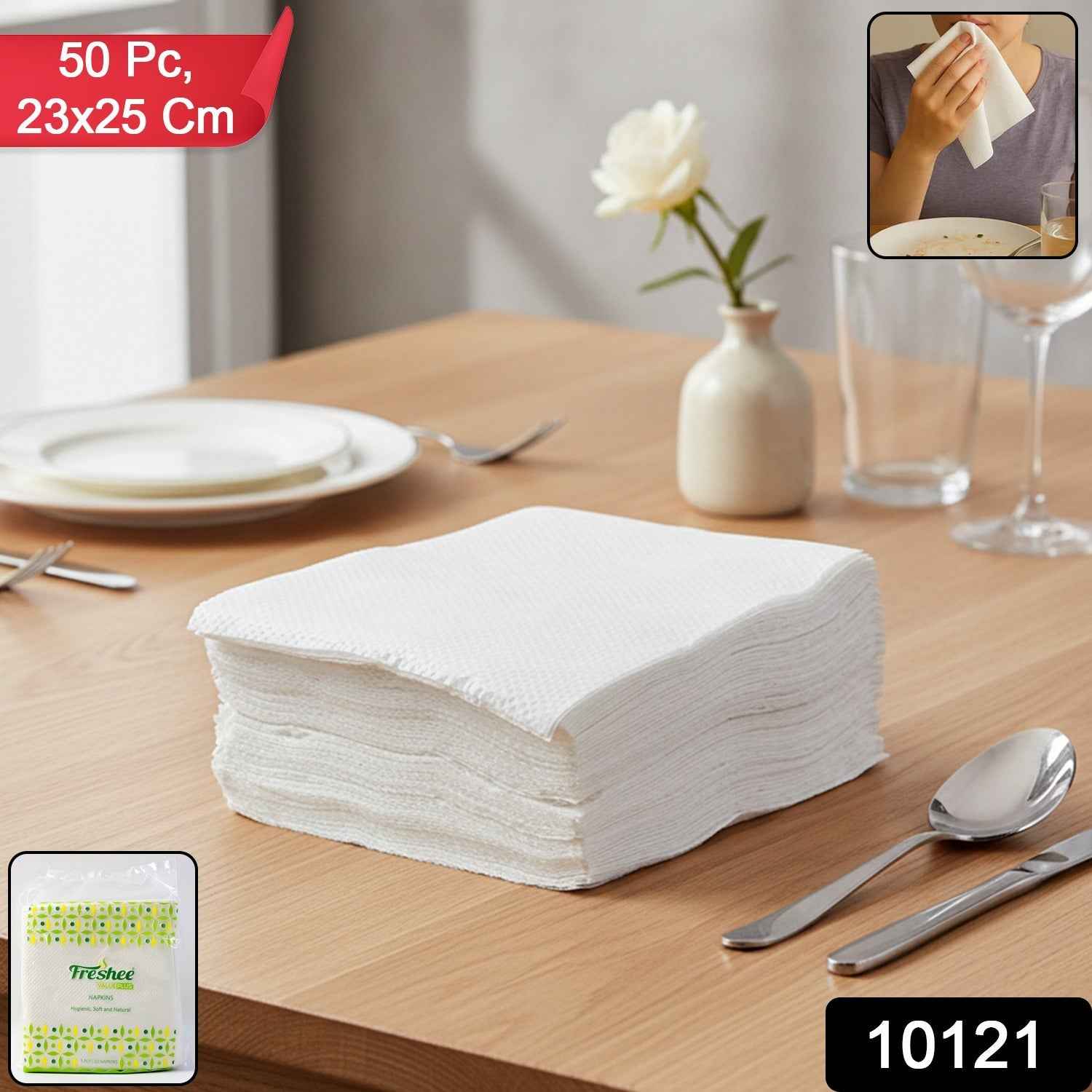 Disposable Paper Napkins – Ultra-Soft & Absorbent 50 Pack