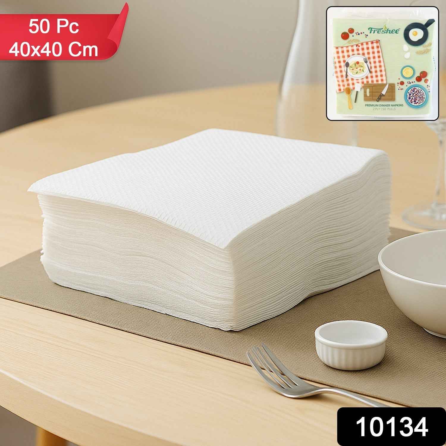 Dinner Napkins – Ultra-Soft, High-Absorbency 50 Pc Pack