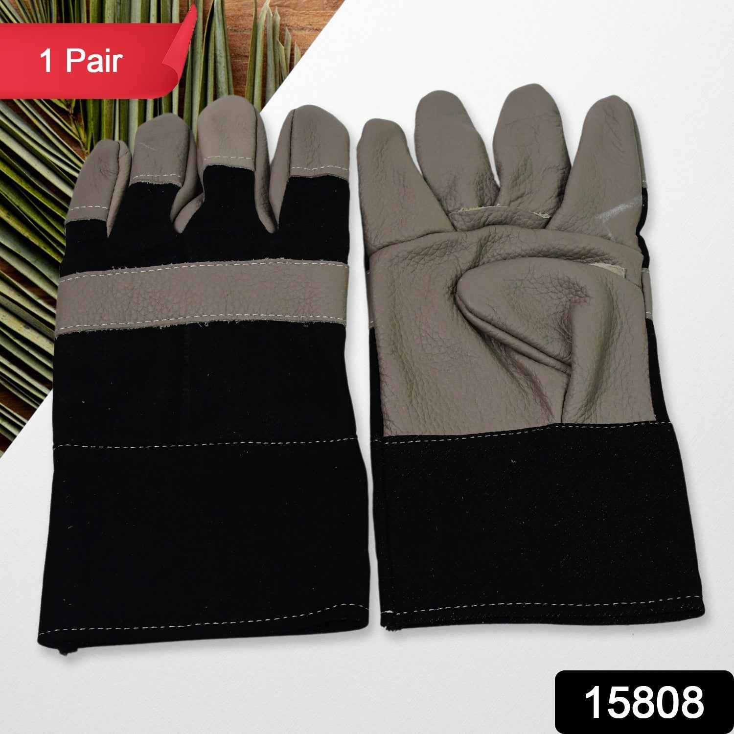 Gardening Gloves for Men & Women – Leather, Heavy Duty | BraveVault